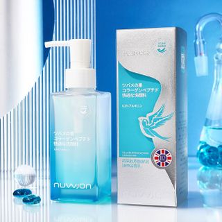 Sữa rửa mặt Nuwjon Collagen Peptide 150g - Làm sạch dịu nhẹ, dưỡng ẩm, sáng da