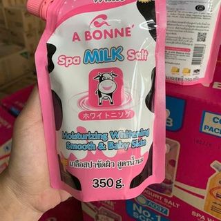 Muối Sữa Spa Abonne 350gr Có Tem Phụ Xuất Hóa Đơn (Thùng 48 Túi)