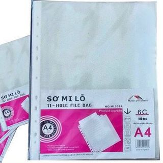 Sơ mi lỗ 3c 4c 5c 6c