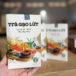 Trà Gạo Lứt Đỏ, Kỷ Tử, Nấm Đông Trùng (Thùng 112 Hộp)