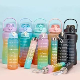 SEt 3 Bình Nhựa Mẹ Con Kèm Dán 3D (THÙNG 48C)
