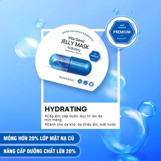 Mặt nạ BANOBAGI Vita Genic Jelly Mask giúp dưỡng da và bổ sung vitamin 30ml