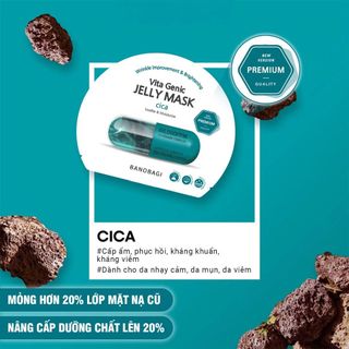 Mặt nạ BANOBAGI Vita Genic Jelly Mask giúp dưỡng da và bổ sung vitamin 30ml