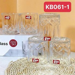 Bộ Cốc Thủy Tinh Giả Tiệp KB061-1 (THÙNG 12B)