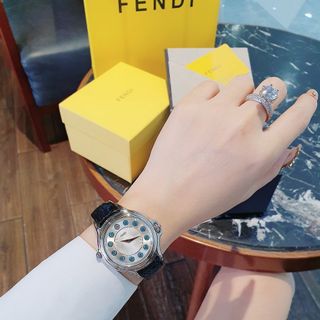 HOT SALE ĐỒNG HỒ NỮ SIÊU CẤP PHENDI MẶT ĐÁ XOAY FULLBOX TẶNG DÂY HÃNG
