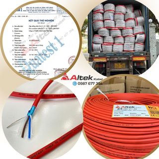 Cáp chống cháy 2x1.0mm2 hàng có sẵn đầy đủ giấy tờ