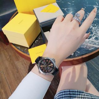 HOT SALE ĐỒNG HỒ NỮ SIÊU CẤP PHENDI MẶT ĐÁ XOAY FULLBOX TẶNG DÂY HÃNG