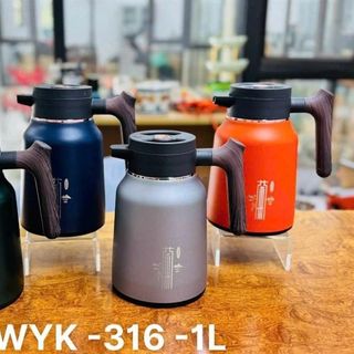 ÂGN Ấm Giữ Nhiệt WYK - 316 - 1L // KT51*50*45 (THÙNG 18C)