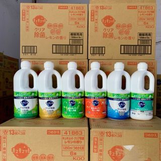 Nước rửa chén Kao 1250ml nội địa Nhật