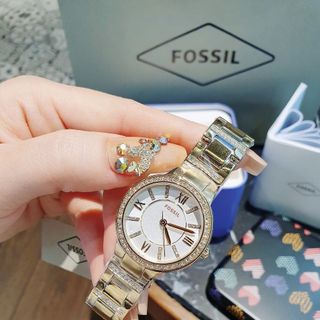 HOT DEAL ĐỒNG HỒ NỮ CAO CẤP POSSIL VIRGINIA MẶT TRÒN MINI VIỀN HỘT