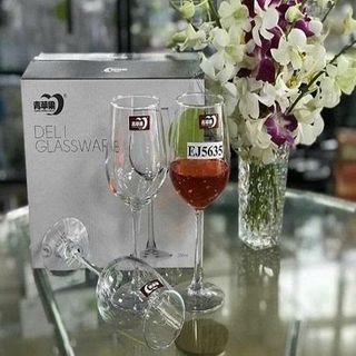 BỘ 6 LY UỐNG RƯỢU VANG DELI 330ML EJ5635