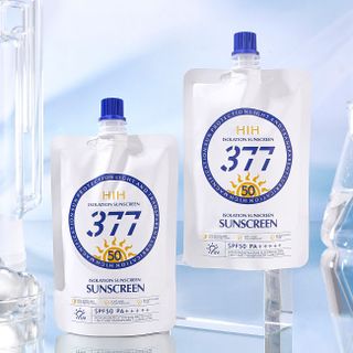 Kem Chống Nắng HIH 377 SPF50+ PA++++ – Bảo Vệ Da Toàn Diện, Dưỡng Trắng, Kiềm Dầu, Túi Gói Tiện Lợi