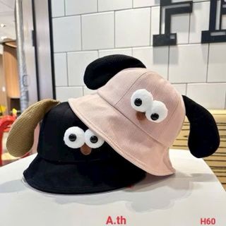 Mũ bucket cho bé hình cún dễ thương