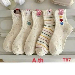 Set 10 đôi tất cao cổ nữ