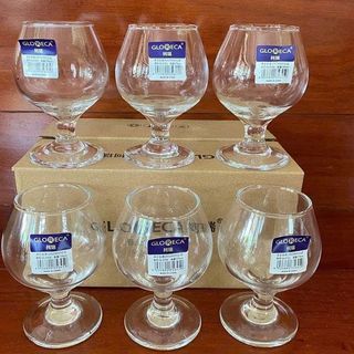 BỘ 6 LY UỐNG RƯỢU VANG NHỎ DELI GL3702