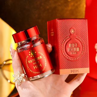 Viên Nang Chống Lão Hóa HIH Salmon Roe Time Capsule – Căng Bóng, Giảm Nếp Nhăn, Dưỡng Da Trẻ Khỏe (500mg x 30 viên)