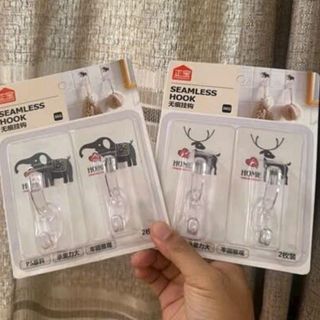 VỈ 2 MÓC DÁN TƯỜNG SEAMLESS HOOK NO.0785