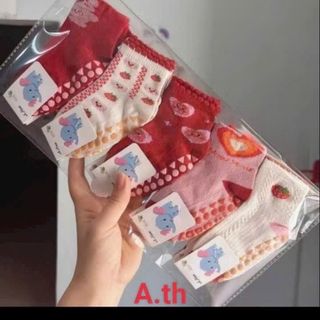 Set 10 đôi tất chống trơn cho bé sơ sinh