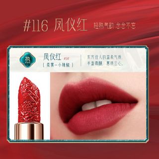 Son Thỏi HIH Vỏ Khắc Nổi Cao Cấp – Bộ Sưu Tập 4 Màu Hot Trend (#405 #116 #999 #507), Lì Mịn, Lâu Trôi