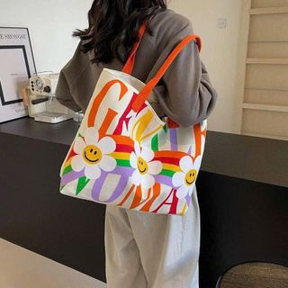 TÚI TOTE GENTLE HOA CƯỜI – SIÊU DỄ THƯƠNG, NÀNG NÀO CŨNG MÊ A858 - WINNIE HOUSE