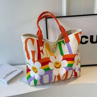 TÚI TOTE GENTLE HOA CƯỜI – SIÊU DỄ THƯƠNG, NÀNG NÀO CŨNG MÊ A858 - WINNIE HOUSE