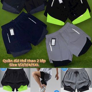 Quần đùi dù 2 lớp