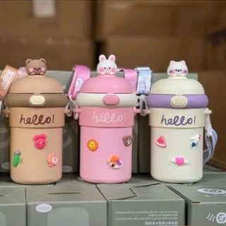 Bình Bọc Nhựa Hello Quai Xách ( THÙNG 48C )