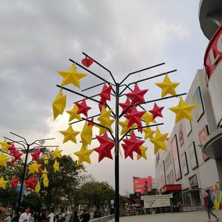 Lồng Đèn Nhựa Ngôi Sao 46cm