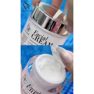 Kem dưỡng da SALLY WHITE - FACIAL CREAM 25g dưỡng trắng, hỗ trợ làm mờ thâm sạm và ngăn ngừa lão hoá
