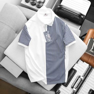 ÁO THUN CỔ BẺ THIẾT KẾ CAO CẤP FOM BODY POLO SRB 12 DURLI - THỜI TRANG HC