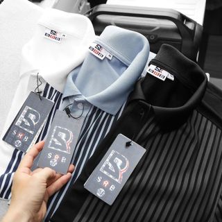 ÁO THUN CỔ BẺ THIẾT KẾ CAO CẤP FOM BODY POLO SRB 12 DURLI - THỜI TRANG HC