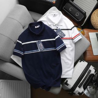ÁO THUN CỔ BẺ THIẾT KẾ CAO CẤP POLO SRB09- THỜI TRANG HC