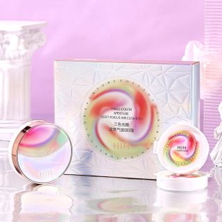 Phấn Nước HIH 3 Màu Three Color Cushion – Che Phủ Tự Nhiên, Kiềm Dầu, Lâu Trôi, Kèm 2 Lõi Thay