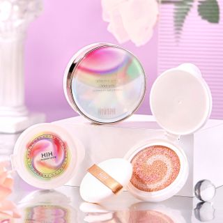 Phấn Nước HIH 3 Màu Three Color Cushion – Che Phủ Tự Nhiên, Kiềm Dầu, Lâu Trôi, Kèm 2 Lõi Thay