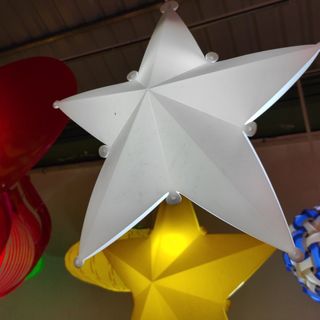 Lồng Đèn Nhựa Ngôi Sao 30cm