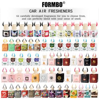 Nước Hoa Treo Xe FORMBO – Car Air Freshener 32 Mùi Hương Cao Cấp Khử Mùi Ô Tô, Lâu Phai