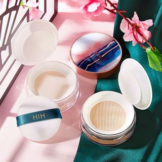 Phấn Phủ HIH Dưỡng Da Kiềm Dầu – Tự Nhiên Mịn Lì, Che Phủ Hoàn Hảo, 2 Tông Màu Cao Cấp