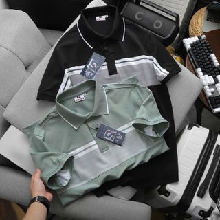 ÁO THUN CỔ BẺ THIẾT KẾ CAO CẤP POLO SRB08 - THỜI TRANG HC
