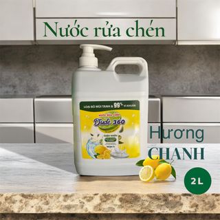 Nước rửa chén 2L Dude360