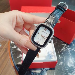 XẢ KHO ĐỒNG HỒ NỮ CAO CẤP MÁY VÀNG RODAL DÂY DA MẶT CN XÀ CỪ