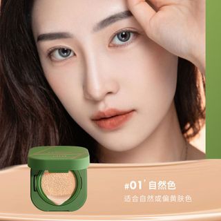 Phấn Nước HIH Trà Xanh Air Cushion BB Cream – Che Phủ Tự Nhiên, Dưỡng Ẩm, 2 Tone Màu (#01 Tự Nhiên, #02 Ngà)
