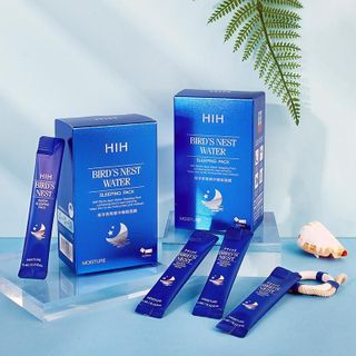 Mặt Nạ Ngủ HIH Bird’s Nest Water – Tổ Yến Cấp Ẩm, Phục Hồi Da, Ngừa Lão Hóa, Dạng Gói 20pcs