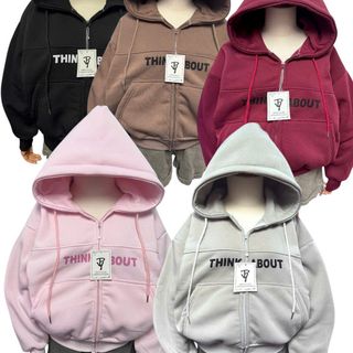Áo Khoác Mới Đặc Biệt Think About - Chất Thun Nỉ Bông Dày Mịn, Thiết Kế Sang Trọng