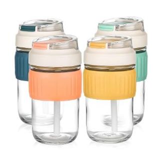 Cốc Thuỷ Tinh Bọc Nhựa 350ml (THÙNG 70C)