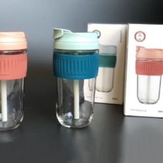 Cốc Thuỷ Tinh Bọc Nhựa 350ml (THÙNG 70C)