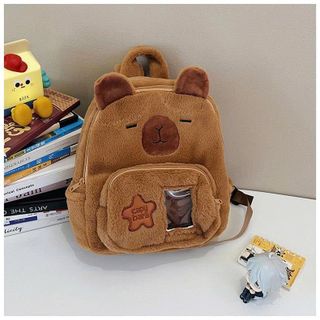 BALO MẦM NON SIÊU CUTE CAPIPARA, LABUBU PHỐI KÍNH DỄ THƯƠNG A854 - WINNIE HOUSE