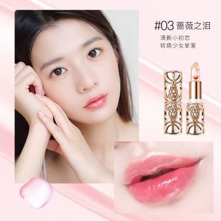 Son Thạch Hoa Hồng Đổi Màu HIH – Dưỡng Ẩm, Lên Màu Tự Nhiên, 3 Tông (#01 Xanh Ngọc, #02 Hồng Đỏ, #03 Hồng Nhạt)