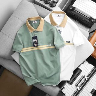 ÁO THUN CỔ BẺ THIẾT KẾ CAO CẤP FOM BODY POLO SRB13 LINE - THỜI TRANG HC