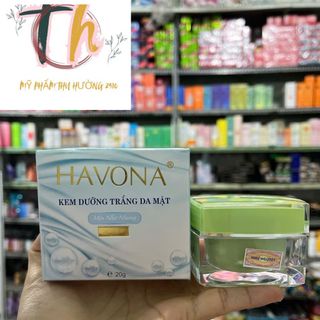 Kem Dưỡng Trắng Da Mặt Chống Nắng Havona Mịn Như Nhung E16 20g
