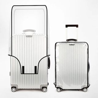 Vỏ Bọc bảo về vali kéo chống chầy xước túi bọc áo trùm vali nhựa trong suốt đủ size 20, 22, 24, 26, 28 inch - HL106